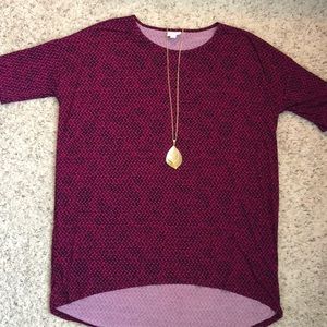 LulaRoe Irma shirt Size L - Same Day Shipping